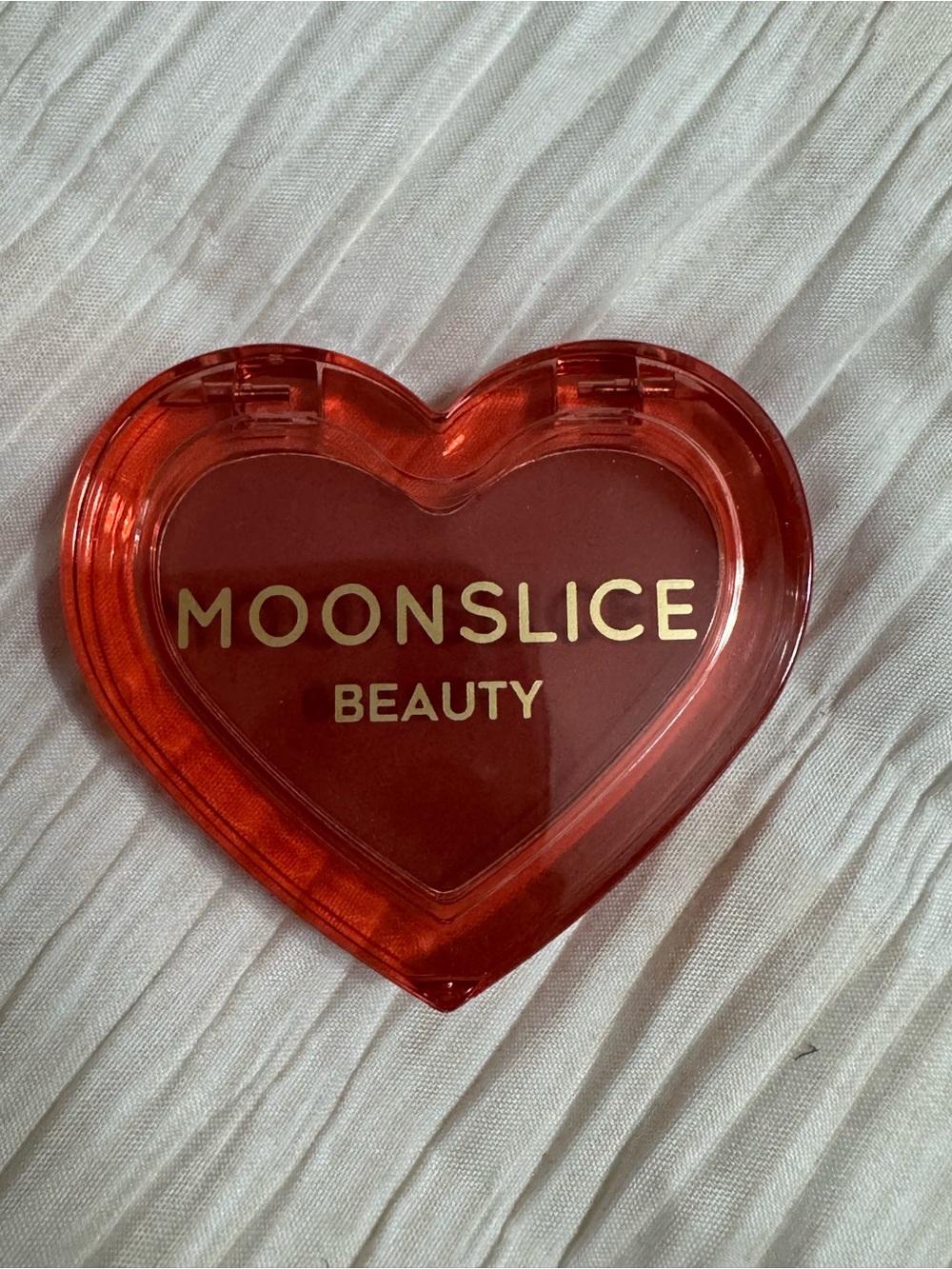 Moonslice Blush Cream in Cutie Pie Heart Compact NEW